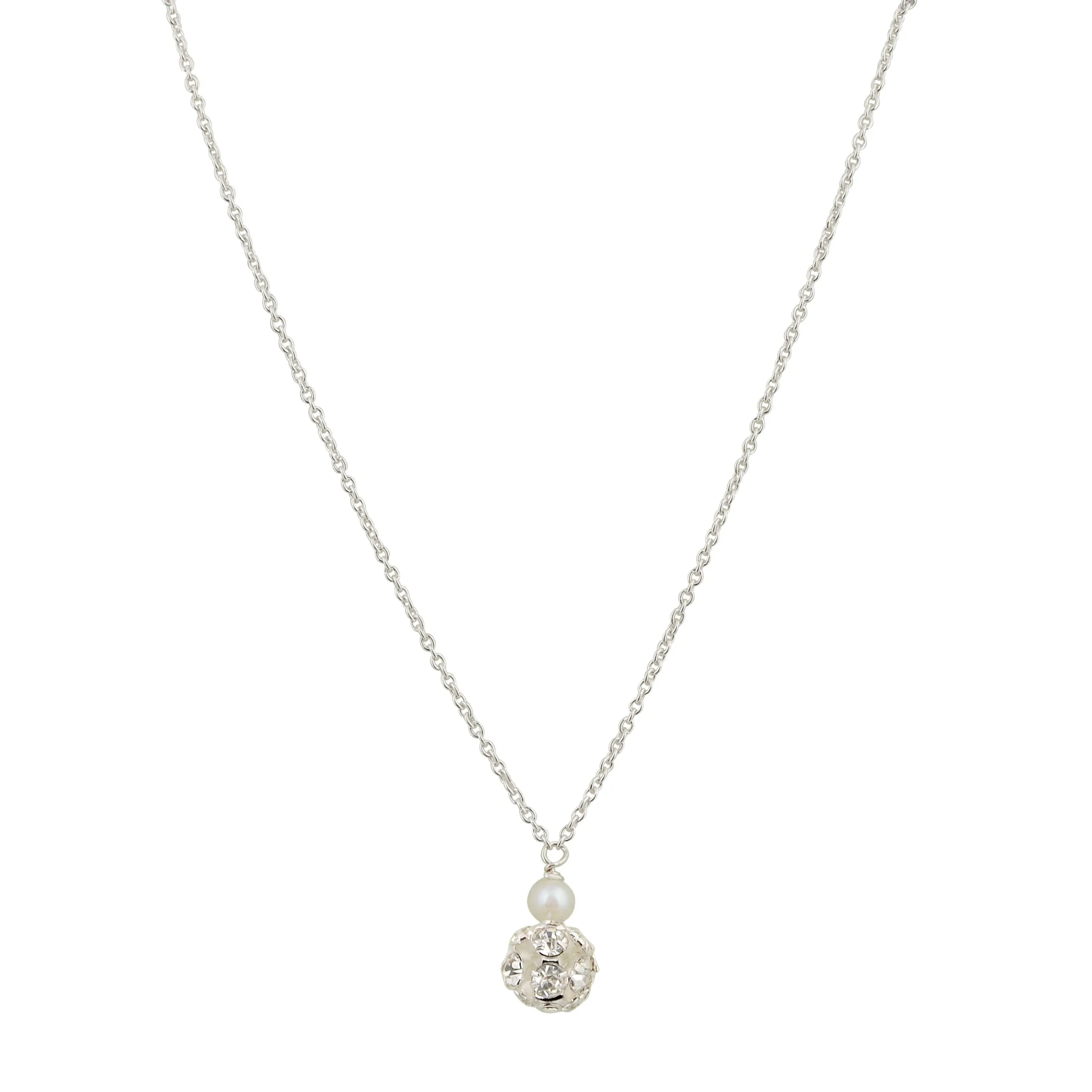 Abi Bridal Pearl Pendant Necklace