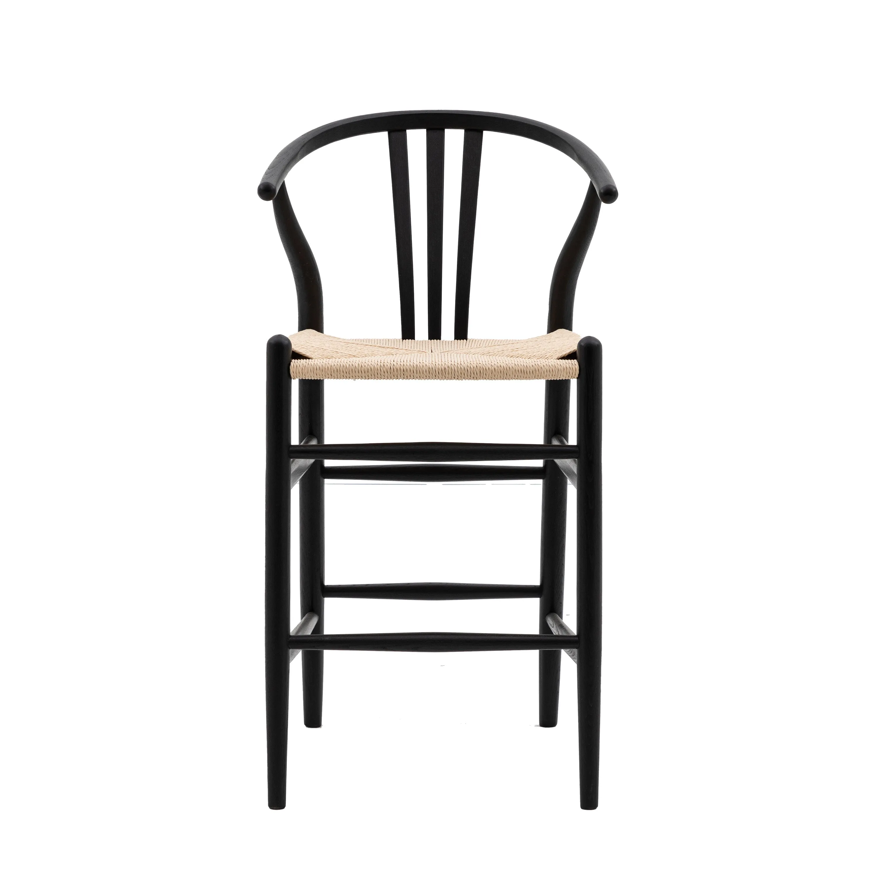 Amos Whitney Bar Stool Black (2pk)