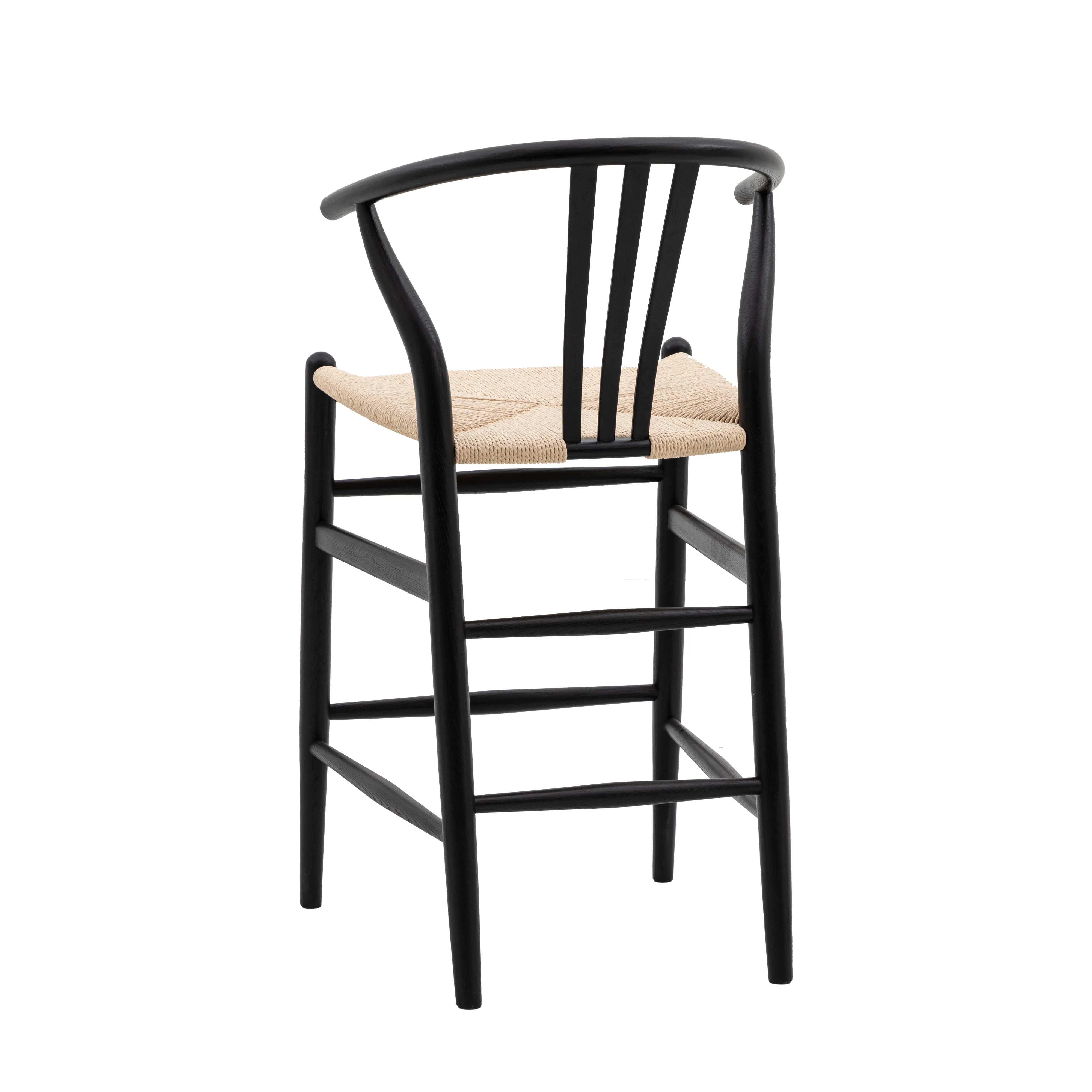 Amos Whitney Bar Stool Black (2pk)