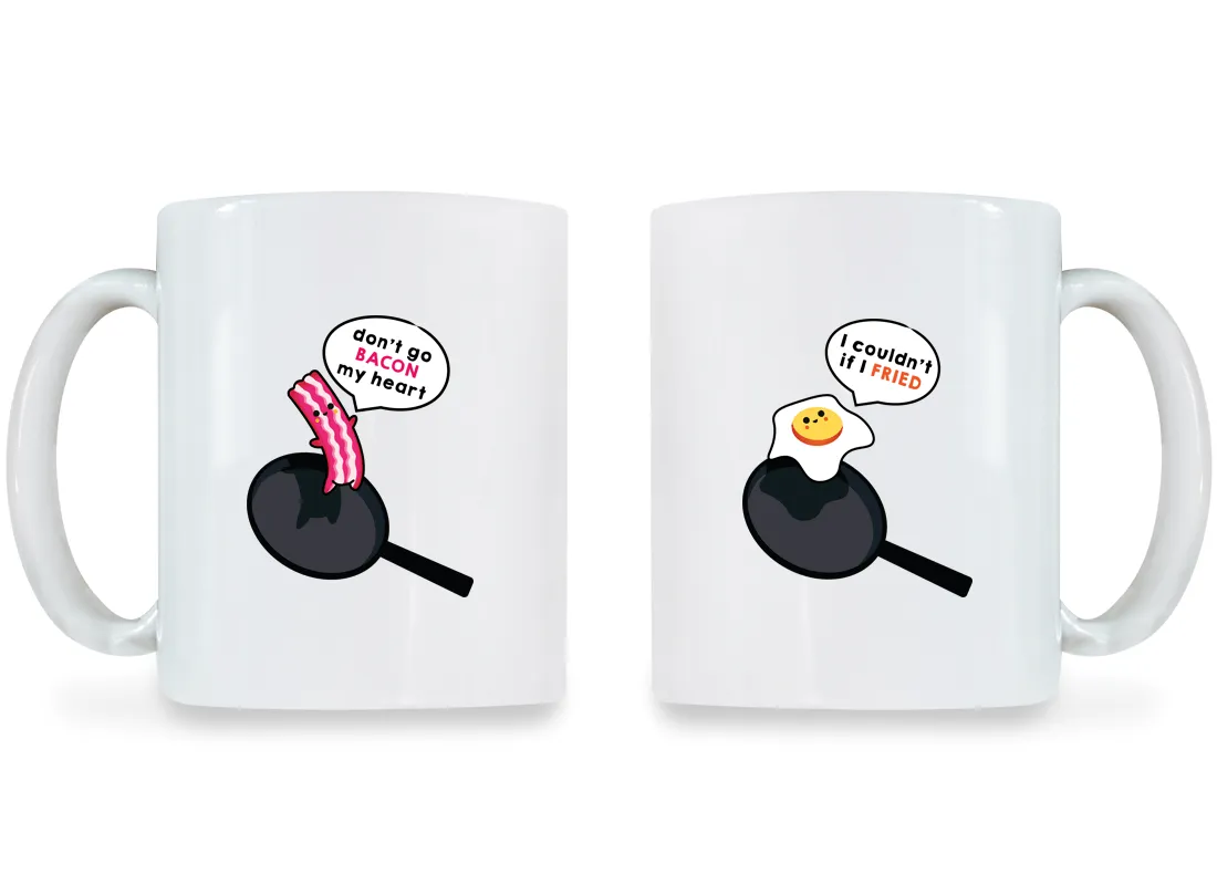 Bacon & Egg - Couple Coffee Mugs