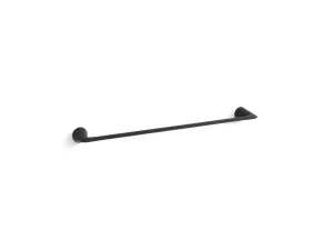 Bancroft 2.17" Towel Bar in Matte Black