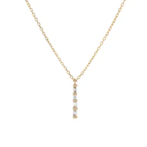 Diamond Solitude Necklace