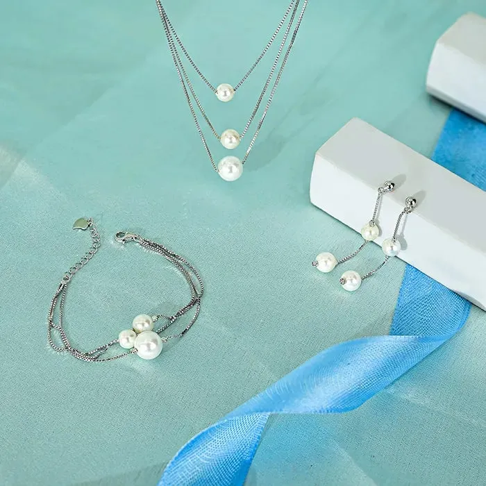 Elegance Pearl Jewellery Set