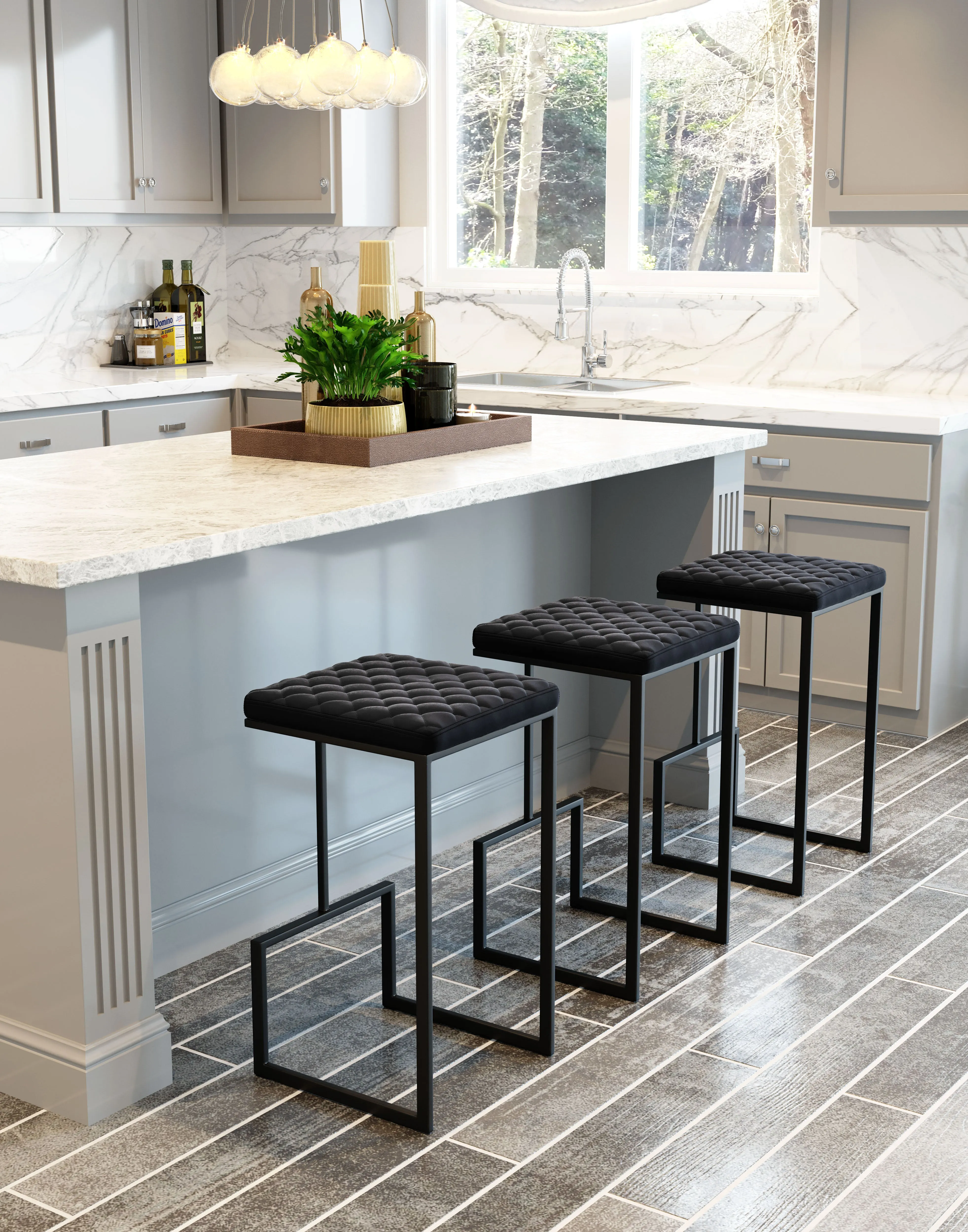 Element Barstool Black