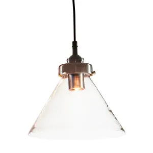 Franklin Hanging Lamp in Ant.Silver