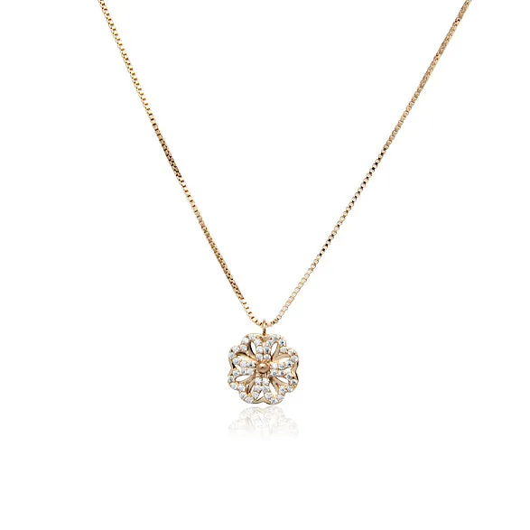 Heart Cubic Zirconia Necklace