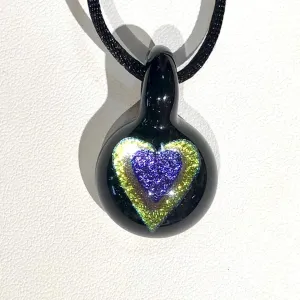 Heart Image Pendant Necklace