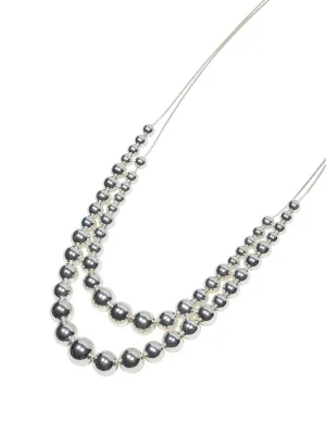 Hi-Lo Beaded Necklace