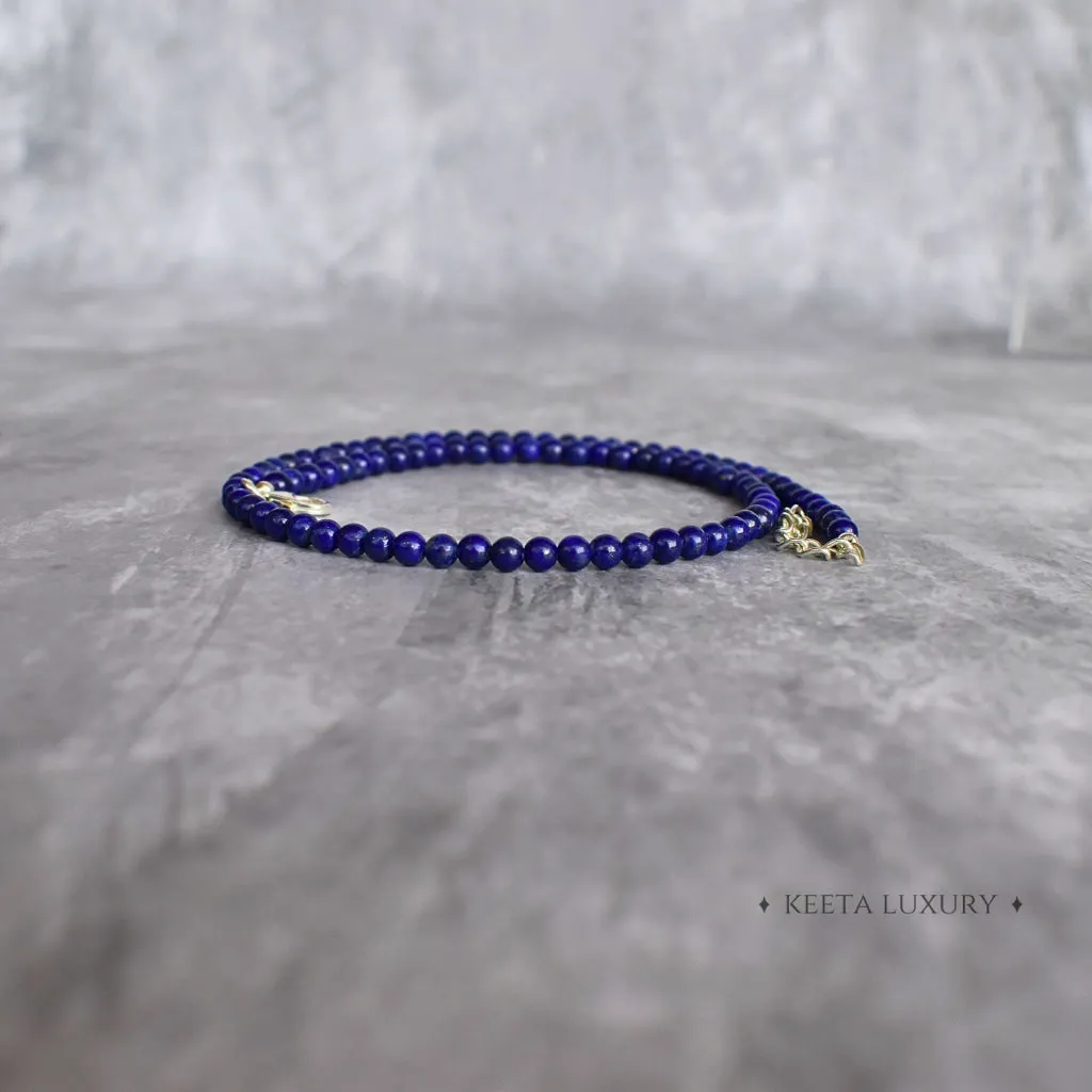 Luxe Line - Lapis Lazuli Necklace