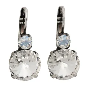 Mariana "On A Clear Day" Lovable Rivoli Double Stone Crystal Earrings, 1037R MOL001