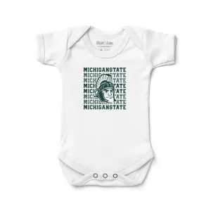 Michigan State Spartans Retro Bodysuit