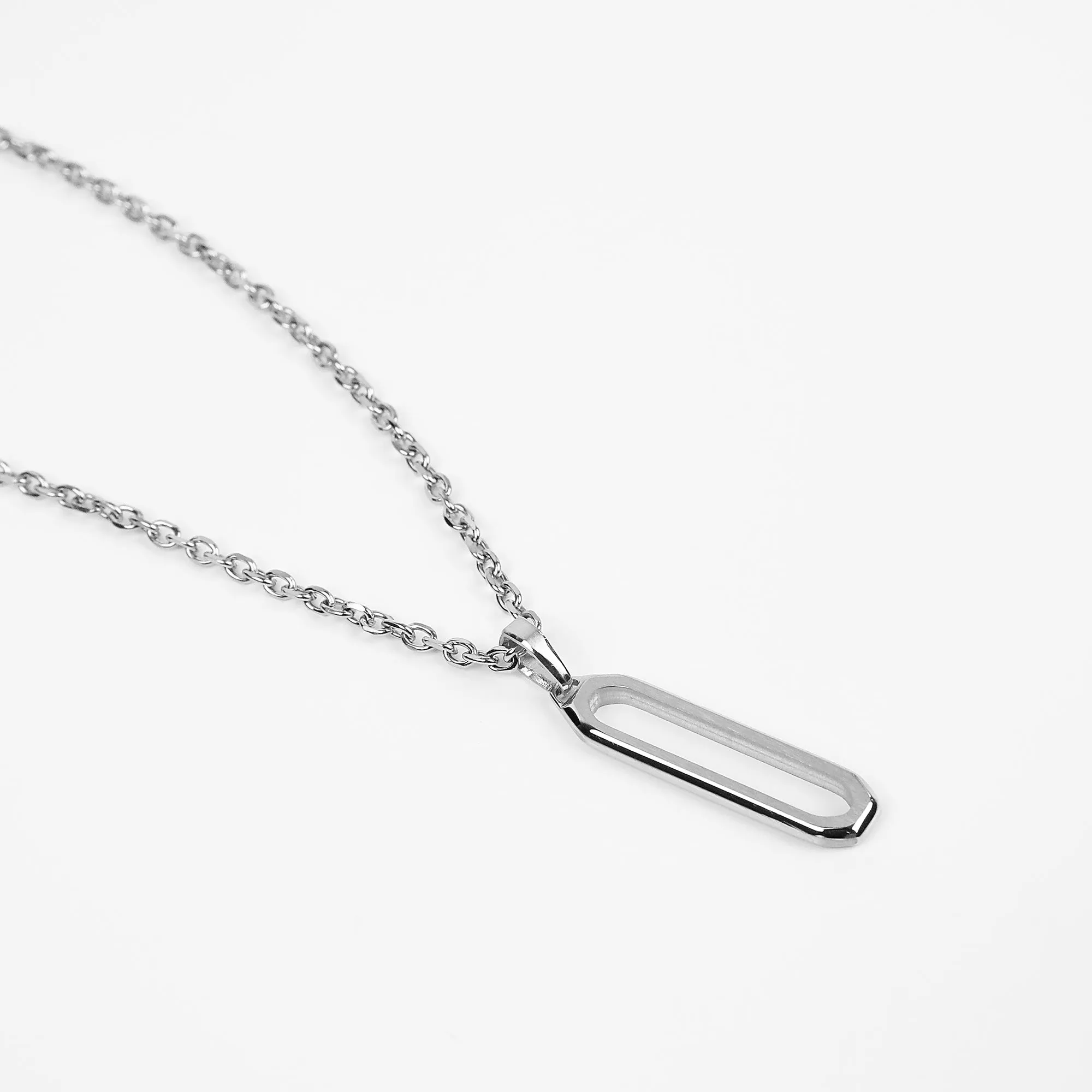 Nomad Bar Necklace - Silver