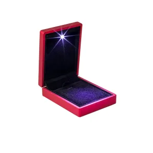 Pendant Box with Light Red