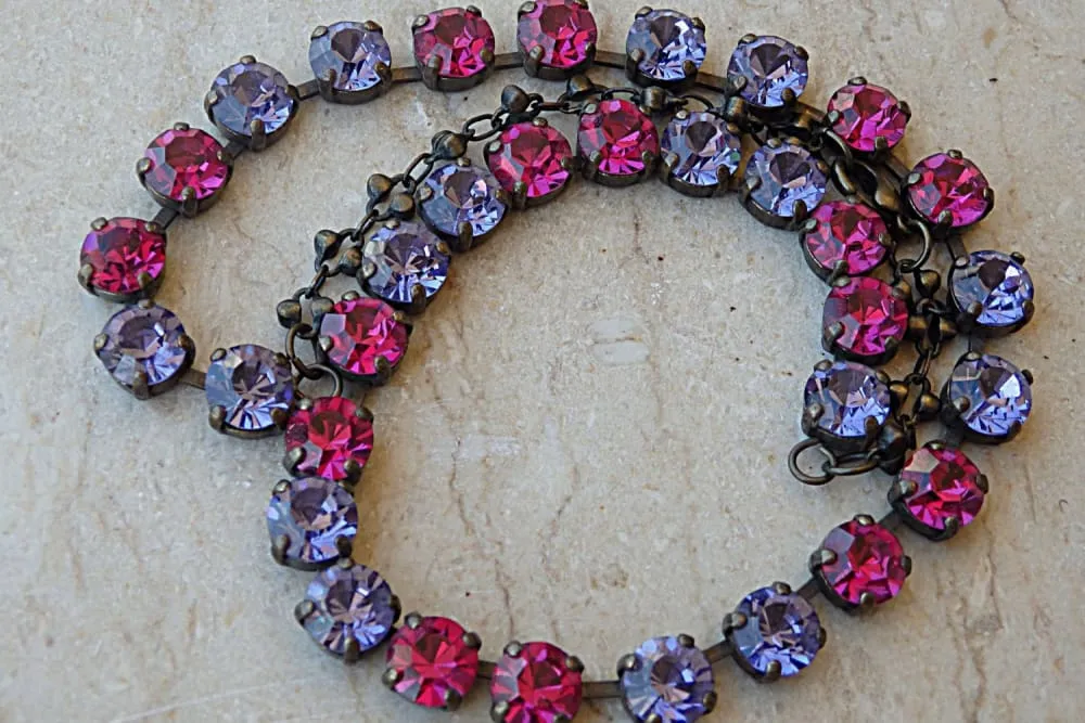 PURPLE PINK NECKLACE