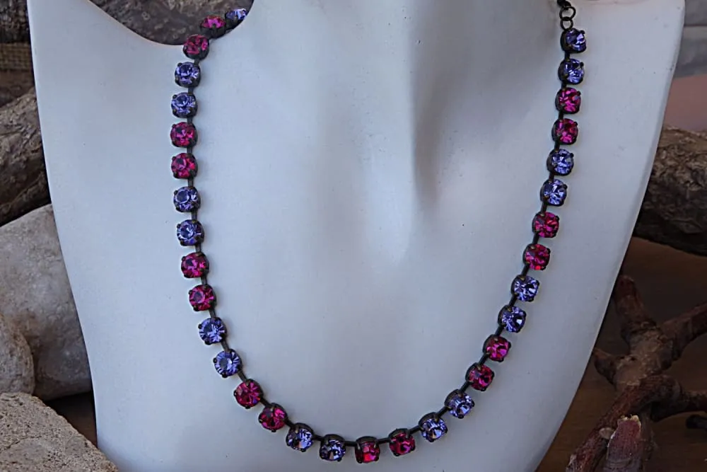 PURPLE PINK NECKLACE